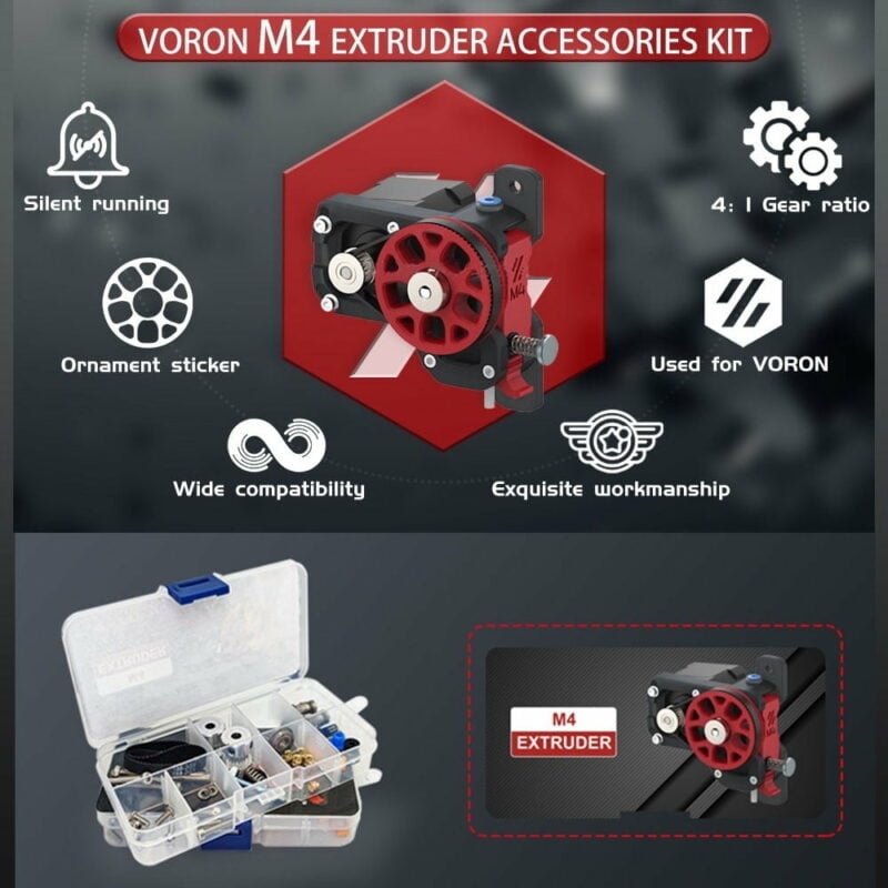 Voron M4 Extruder Kit Smith3D Malaysia