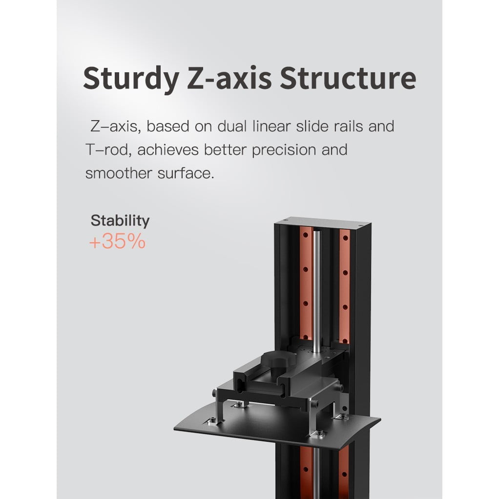 [ready stock] creality ld-006 4k mono lcd resin 3d printer 4k resolution carbon filter faster printing monochrome lcd