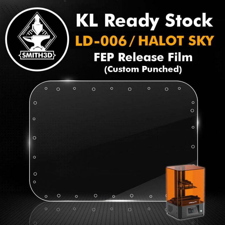 Creality LD-006 FEP Release Film HALOT SKY Custom Punched LCD Resin 3D ...