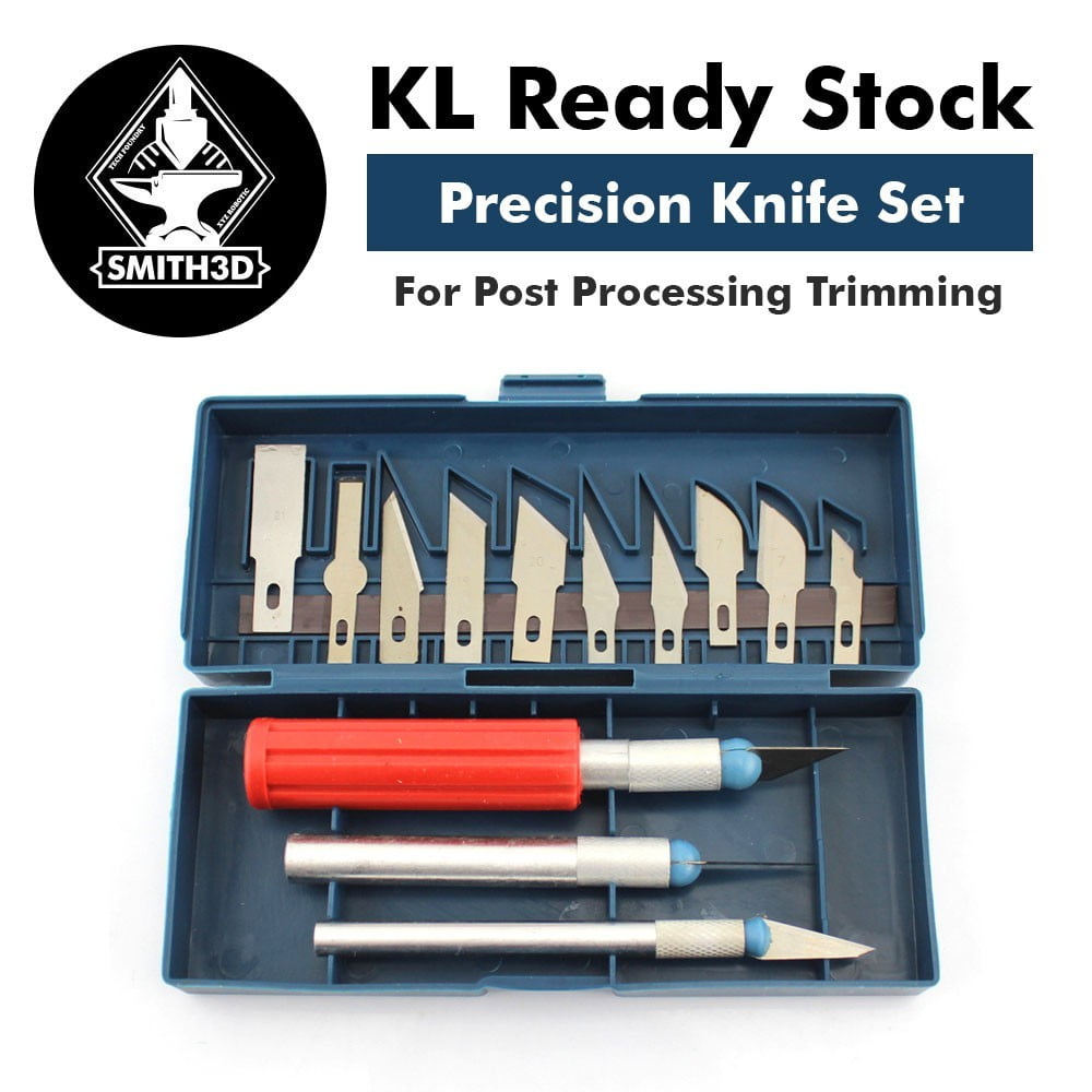 Precision Knife Set for 3D Prints Post Processing Sculpting Cutter -  Smith3D Malaysia