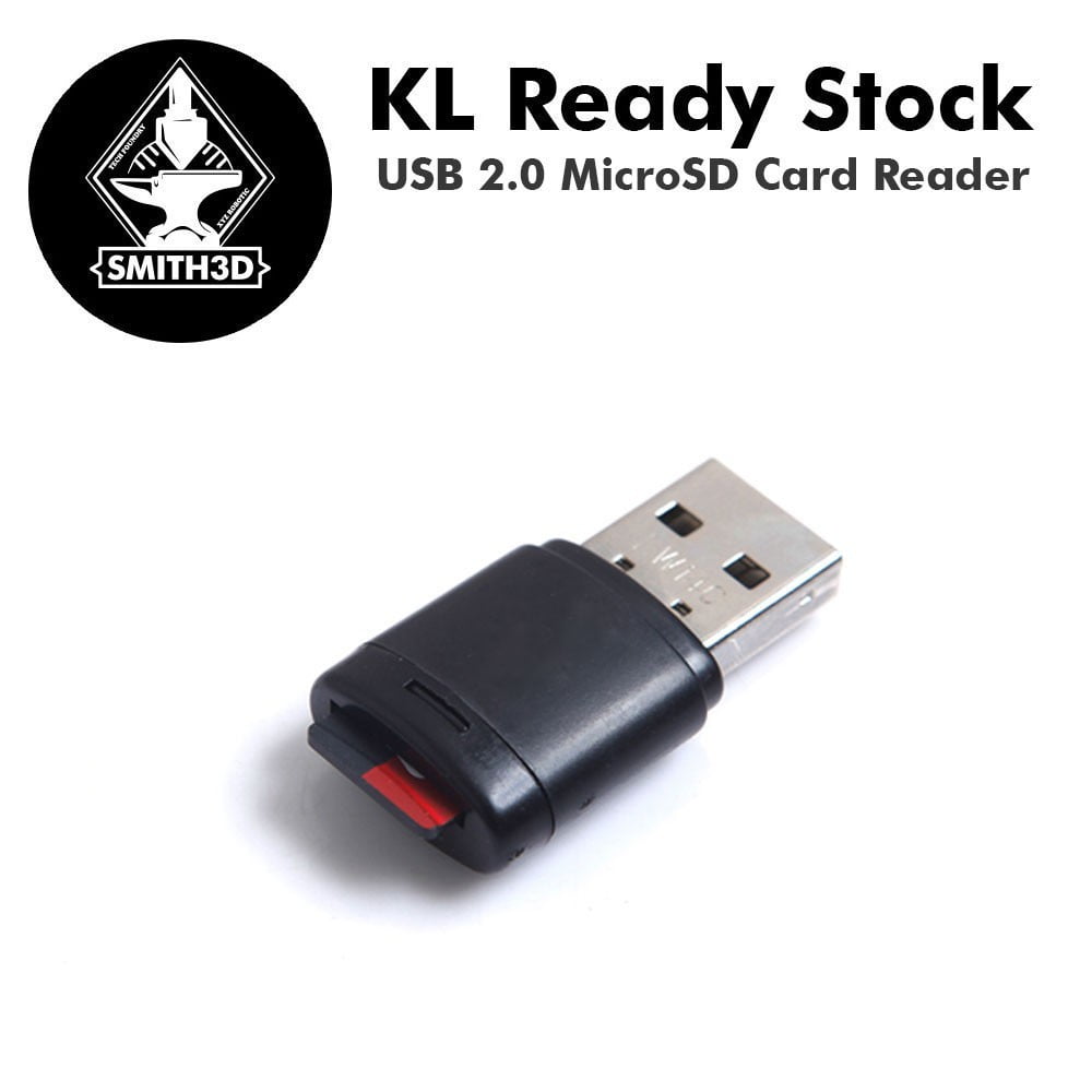 MicroSD Card Reader Mini Portable USB Backup for 3D Printer - Smith3D Malaysia