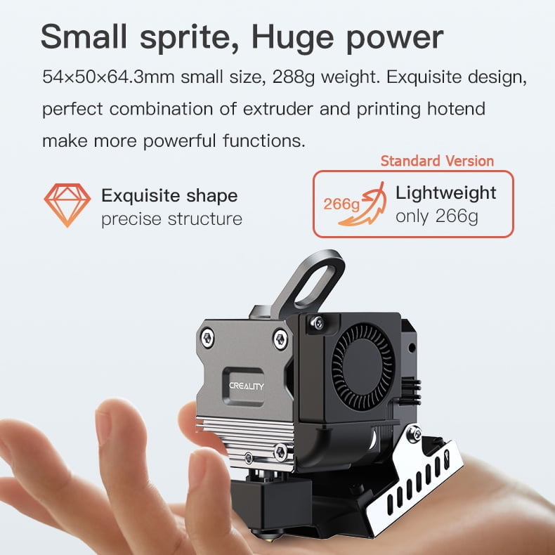 Creality 3D Sprite Extruder 260℃ High Temperature Printing for Ender-3 S1 (  Standard)