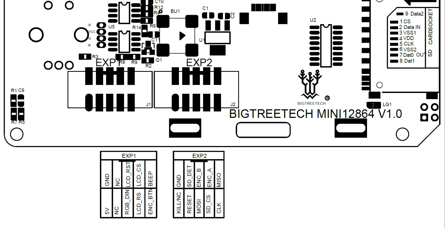 Guide To Connect Btt Mini 12864 To Skr Mini E3 V3 Smith3d Malaysia 3199