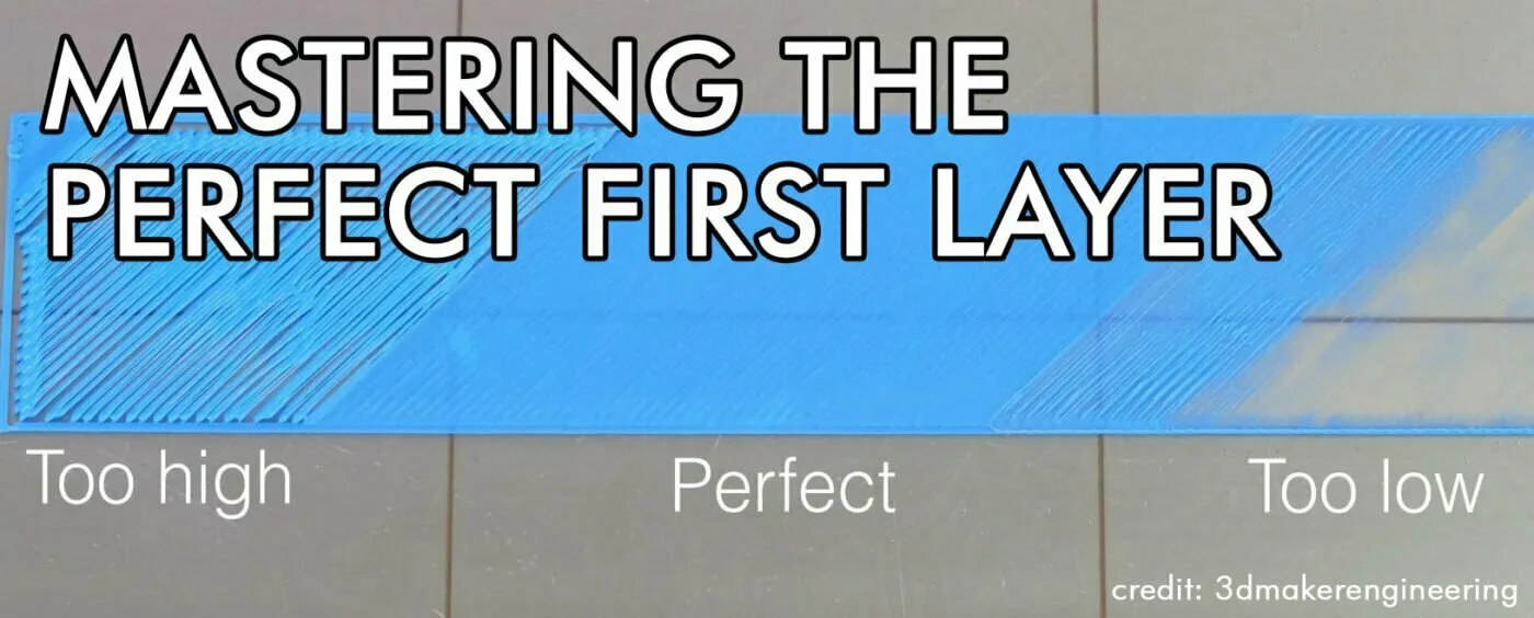 How to get PERFECT First Layers on Your 3D Printer!! 