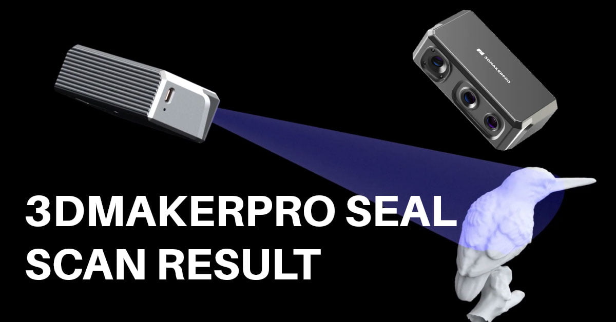 3Dmakerpro Seal Scanner Performance (From Community)