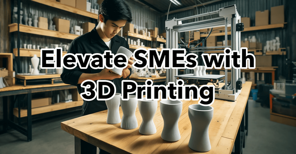 3D Printing As The Sme'S Secret Weapon For Innovation And Efficiency