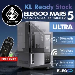 Elegoo mars 4 ultra 9k 3d printer with built-in wifi connectivity and 4-point hassle-free leveling system