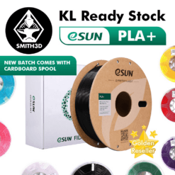 Esun pla+ filament 1kg 1.75mm - enhanced strength & durability pla for 3d printing